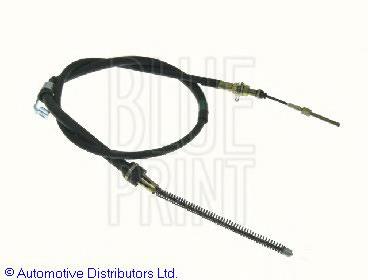 MB256877 Mitsubishi cable de freno de mano trasero izquierdo