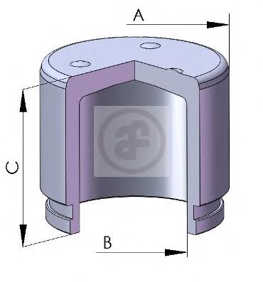 D025278 Autofren émbolo, pinza del freno delantera