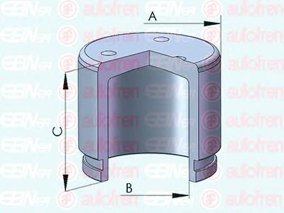 D025336 Autofren émbolo, pinza del freno delantera