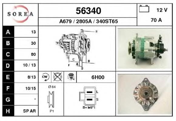 56340 EAI alternador