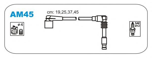 AM45 Janmor juego de cables de encendido