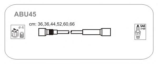 ABU45 Janmor juego de cables de encendido