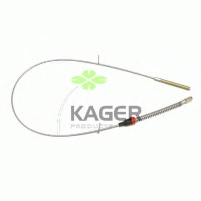 190353 Kager cable de freno de mano trasero izquierdo