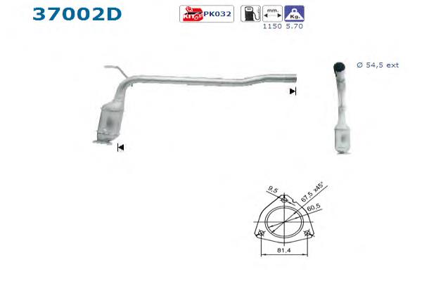 37002D AS/Auto Storm catalizador