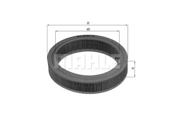 LX 108 Mahle Original filtro de aire