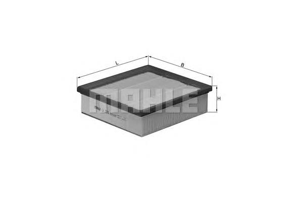 LX2676 Mahle Original filtro de aire
