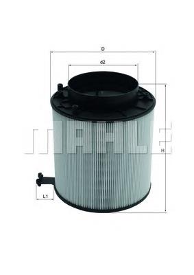 LX2091D Mahle Original filtro de aire