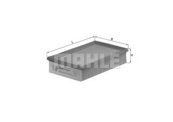 LX636 Mahle Original filtro de aire