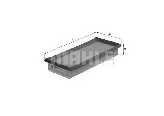 LX689 Mahle Original filtro de aire