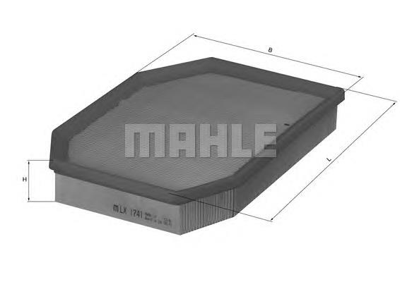 LX1741 Mahle Original filtro de aire