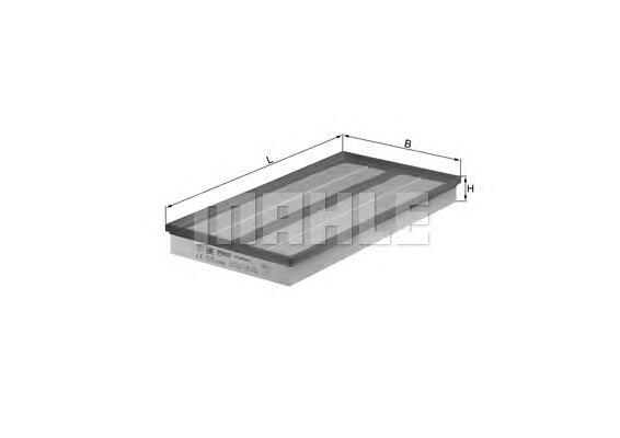 LX1573 Mahle Original filtro de aire