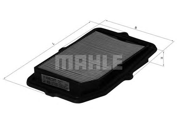 LX850 Mahle Original filtro de aire