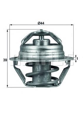 TX9082D Mahle Original termostato, refrigerante