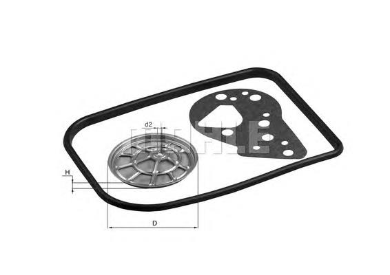 HX82D Mahle Original filtro hidráulico, transmisión automática