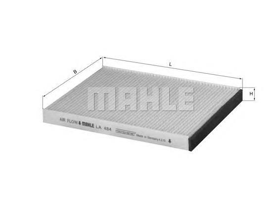 LA484 Mahle Original filtro de habitáculo