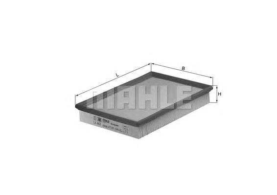 LX443 Mahle Original filtro de aire