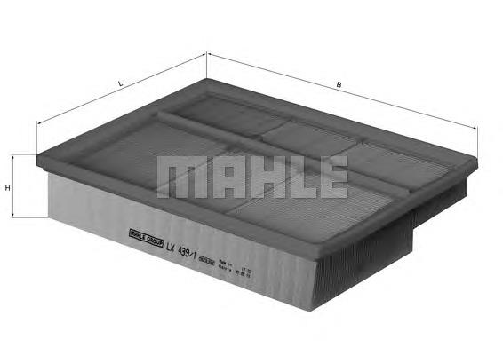 LX4391 Mahle Original filtro de aire