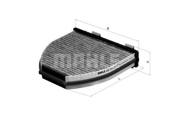 LAK413 Mahle Original filtro de habitáculo