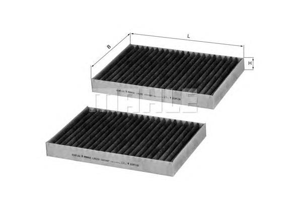 LAK292S Mahle Original filtro de habitáculo