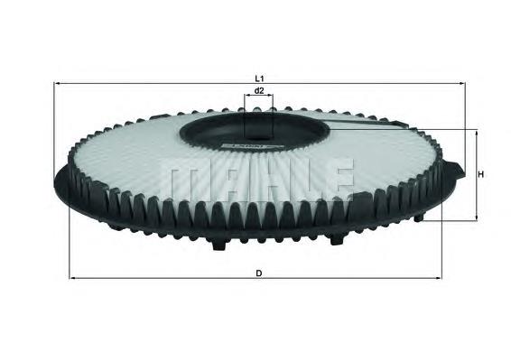 LX890 Mahle Original filtro de aire