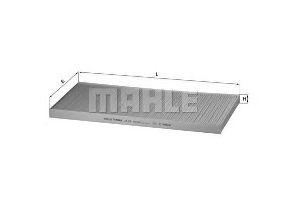 LA170 Mahle Original filtro de habitáculo