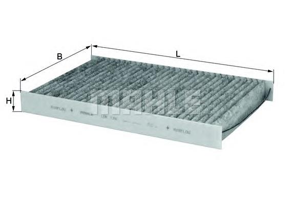 LAK138 Mahle Original filtro de habitáculo