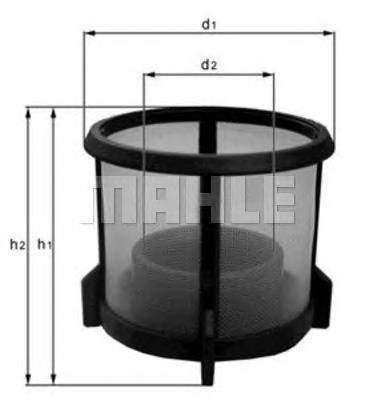 KX72D1 Mahle Original filtro combustible