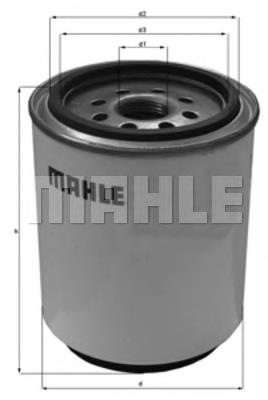 KC378D Mahle Original filtro combustible