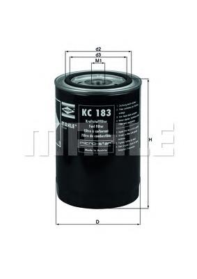 KC183 Mahle Original filtro combustible