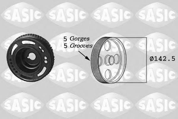 2156013 Sasic polea, cigüeñal