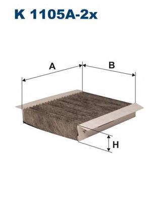 K1105A2X Filtron filtro de habitáculo