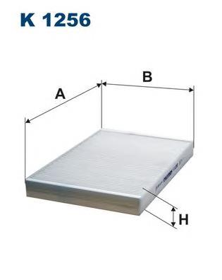 K1256 Filtron filtro de habitáculo
