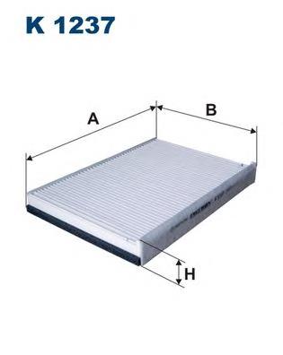 K1237 Filtron filtro de habitáculo