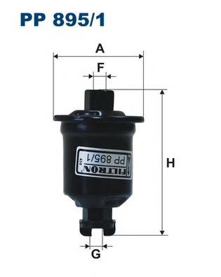 PP8951 Filtron filtro combustible