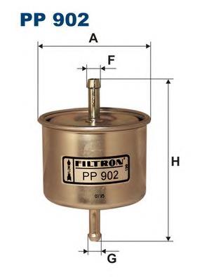 PP902 Filtron filtro combustible