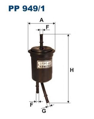 PP9491 Filtron filtro combustible