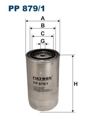 PP8791 Filtron filtro combustible