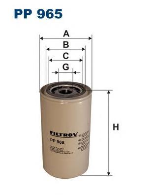 PP965 Filtron filtro combustible