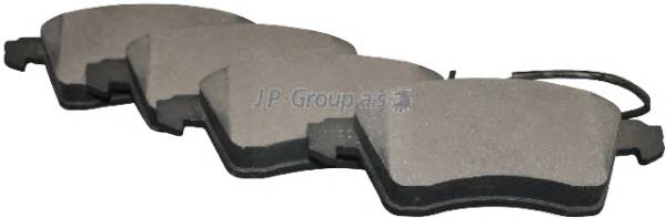 1163603910 JP Group pastillas de freno delanteras