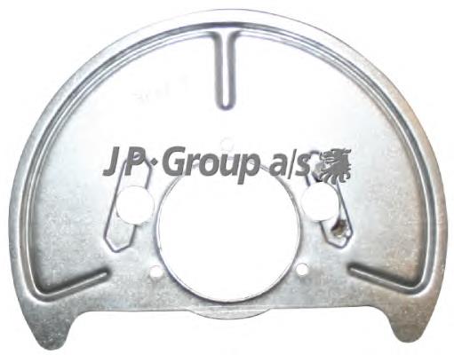 1164200370 JP Group chapa protectora contra salpicaduras, disco de freno delantero izquierdo