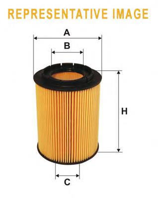 WF8254 WIX filtro combustible