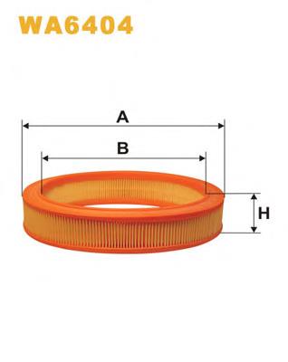 WA6404 WIX filtro de aire