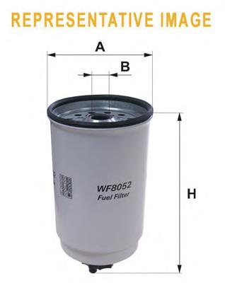 WF8052 WIX filtro combustible