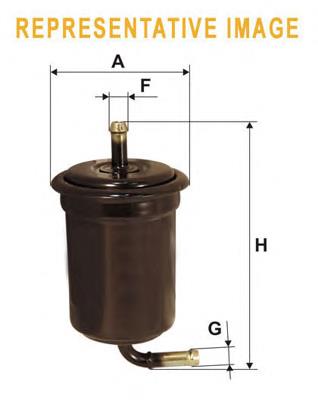 WF8422 WIX filtro combustible