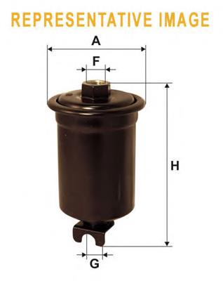 WF8421 WIX filtro combustible