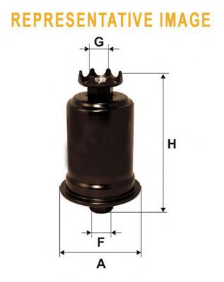 WF8067 WIX filtro combustible