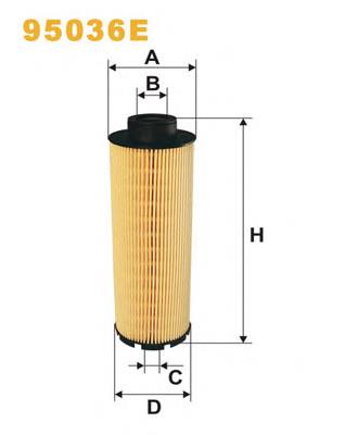 95036E WIX filtro combustible