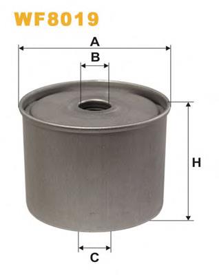 WF8019 WIX filtro combustible