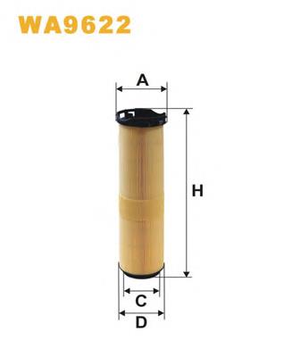 WA9622 WIX filtro de aire