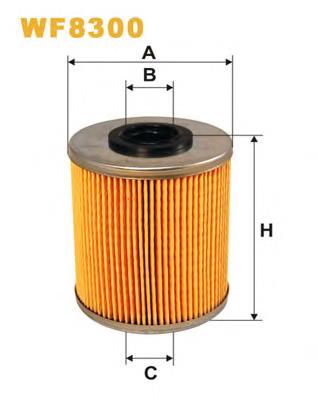 WF8300 WIX filtro combustible